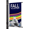 Street Pole Banner Brackets 24" with 24" x 30" Vinyl Banner