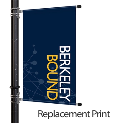 18" Pole Banner Replacement Graphics