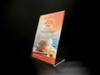 Acrylic Slant Back Display Sign Holder 4" x 6"