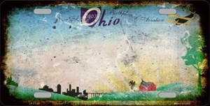 OHIO RUSTY NOVELTY METAL LICENSE