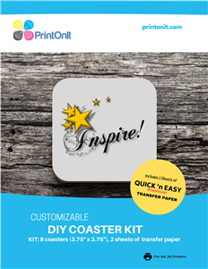 inkjet transfer ready coasters