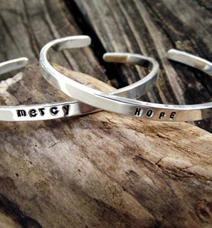 Sterling Silver Band Bracelet