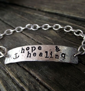 Hope & Healing Tag Bracelet