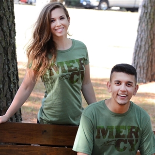 Fatigue Green Crew T-Shirt - Mercy Camouflage