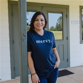 Mercy.  T-Shirt V-Neck