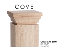ForestKraft (LC-Cap 5000) Cove Cap for 5 1/2" Newels