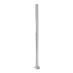 Stainless Steel 1 2/3" Newel Post Floor Mount