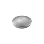 Stainless Steel End Cap Rounded for Tube 1 1/3" Di