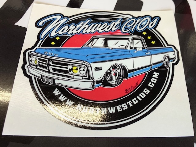GMC Printed Decals