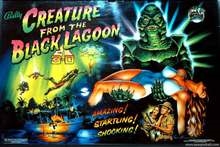 ColorDMD for Creature from the Black Lagoon Pinball Machine