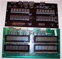 Data East & Williams DIS200 4 player Alphanumeric display