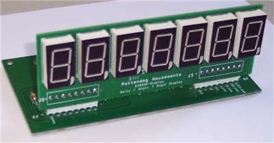 Replacement Bally/Stern Display 7 Digit-Set of Five