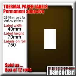 Image (if shown) is illustrative and indicates the dimensions of each label. Please read the full product description for precise information about this product.