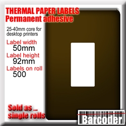 Image (if shown) is illustrative and indicates the dimensions of each label. Please read the full product description for precise information about this product.