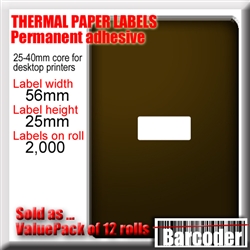 Image (if shown) is illustrative and indicates the dimensions of each label. Please read the full product description for precise information about this product.