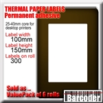 Image (if shown) is illustrative and indicates the dimensions of each label. Please read the full product description for precise information about this product.