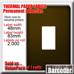 Image (if shown) is illustrative and indicates the dimensions of each label. Please read the full product description for precise information about this product.