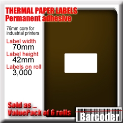 Image (if shown) is illustrative and indicates the dimensions of each label. Please read the full product description for precise information about this product.