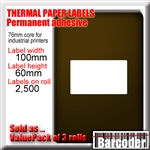 Image (if shown) is illustrative and indicates the dimensions of each label. Please read the full product description for precise information about this product.