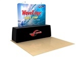 Waveline 8 ft Curved Table Top Tension Fabric Display