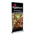 Crescent Retractable Banner Stand [Graphics Only]