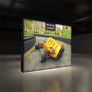 WaveLight 10ft Casonara LED Backlit Trade Show Display