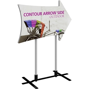 Contour Arrow Side Outdoor Sign