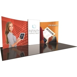 Formulate Designer Series Backlit 20 Ft Kit 02 Trade Show Display