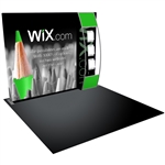 Formulate S5 Straight Backwall Tension Fabric Display [GFX Only]