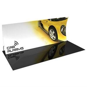 Formulate WV1 - 20' Curved Fabric Trade Show Display [GFX Only]