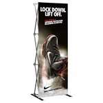 HopUp 3 ft (1x3) Straight Tension Fabric Display [Graphics Only]