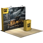 HopUp 10ft Straight Tension Fabric Display [Kit]