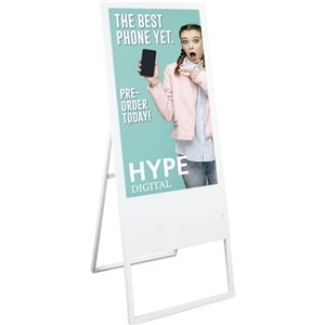 Hype Programmable Digital LCD Banner Stand