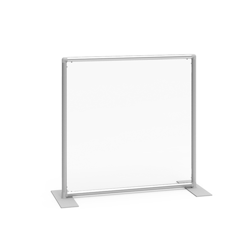 Sneeze Guard Wall 33w x 33h Clear Plexiglass Panel