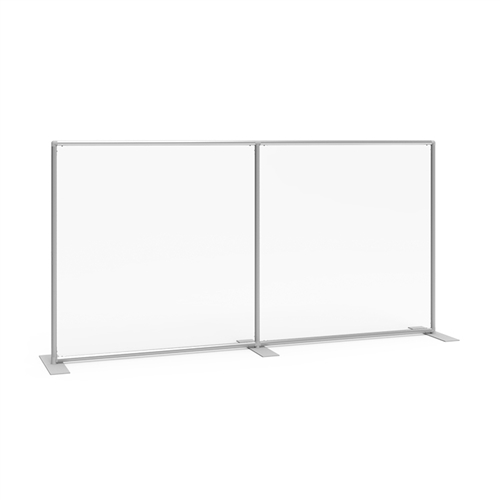 Sneeze Guard Wall 92w x 47h Clear Plexiglass Panel