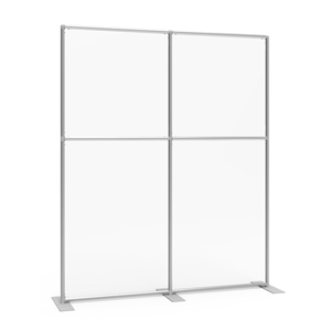 Sneeze Guard Wall 64w x 78h Clear Plexiglass Panel
