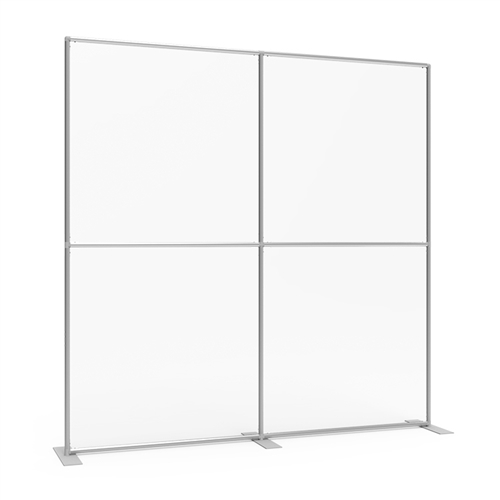 Sneeze Guard Wall 92w x 92h Clear Plexiglass Panel