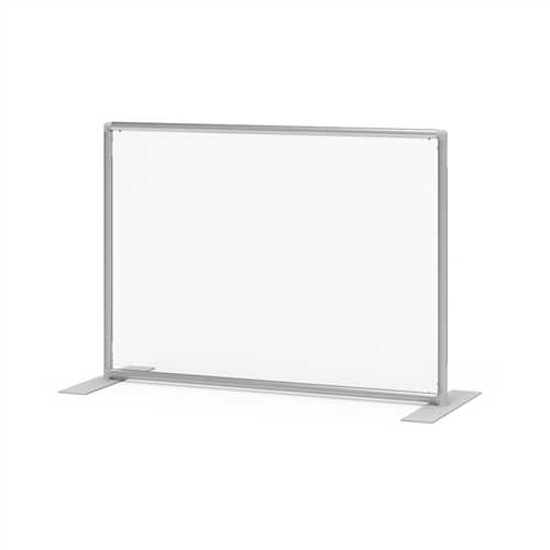 Sneeze Guard Wall 47w x 33h Clear Plexiglass Panel