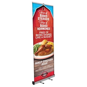 Mosquito 800 Retractable Banner Stand [Graphics Only]