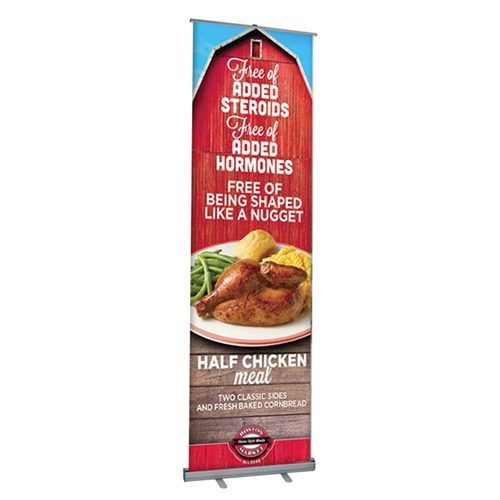 Giant Mosquito Retractable Banner Stand