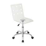 Swiss  Acrylic Office Chair