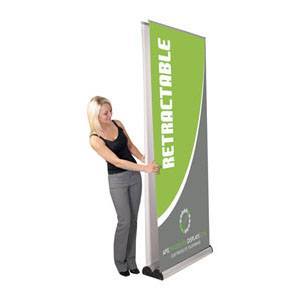 Orient 800 Double Retractable Banner Stand [Graphics Only]