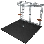 Clio 10X10 Orbital Express Truss Exhibit Kit [Hardware only]