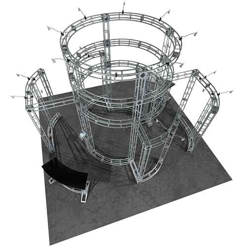 Titan 20X20 Orbital Express Truss Exhibit Kit [Hardware only]