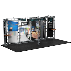 Antares 10 x 20 Orbital Truss Trade Show Display