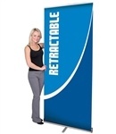 Pacific 1000 Retractable Banner Stand [Hardware Only]