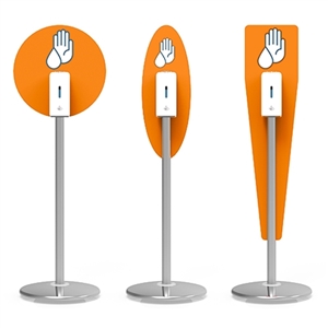 Trappa Post Sanitizer Stands
