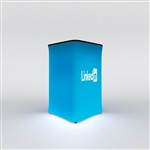 WaveLight Air Backlit Inflatable Square Tradeshow Counter