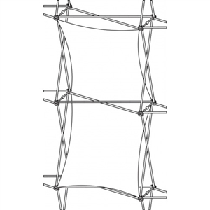 Xclaim [1X2 Quad] Double Thread Popup Display [Graphic Only]