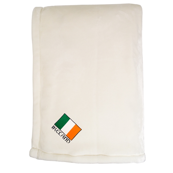 Irish Heritage Embroidered Blankets